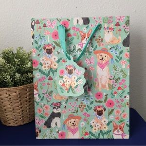 Clementine Puppy Garden Gift Bag